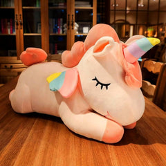 Pink Unicorn Plush Toy Unicorn Stuffed Animal Soft Plush Pillow 11 Inch, Plush Unicorn Birthday Gift Soft Plush Toy, Gift for Children, Friends