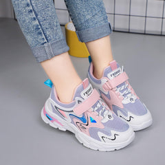 Running Sneakers for Boys and Girls, Kids Tennis Running Shoes, Soft Lightweight Breathable Sport Athletic Shoes