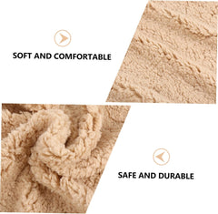 Pet Blanket Dog Bed Mat Warm Cashmere Cushion for Winter Comfort Cozy Sleeping Mat for Dogs and Puppies Machine Washable Soft for Cold Seasons