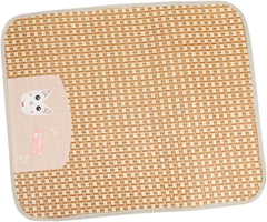 Cooling Mat Pad for Dogs Cats Dog Cooling Pad Dog Sleeping Bed Pet Cat Cooling Cushion for Indoor Seat Travel Bed Kennel, Pink, L