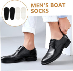 6pairs Low Cut Ice Silk Socks for Men Women Breathable Moisture-wicking Invisible Design for Cushioned Towel Bottom Black White