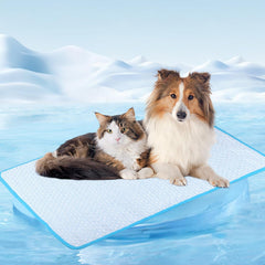 Cooling Mat for Dogs Pad cat Mat Pupy Pads Ice Silk Cooling Pads Bed for Cats Ice Bed for Cats Pet Coolings Pads for 10Kg Pet