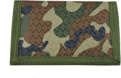City Men's Military Commando Trifold Wallet Camo