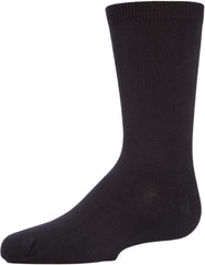 MeMoi Unisex Kids' Basic Modal Crew Socks