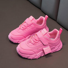 Kids Fashion Sneakers for Boys Girls Gym Thick Sole Non Slip Tennis Shoes Lightweight Breathable Running Shoes