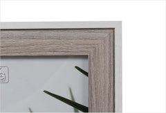 Kiera Grace Rustic & Modern Decorative Wall & Tabletop Easton Picture Frame For Home & Office, 5" x 7", Beige