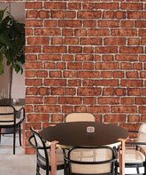 JLHOUSE Vintage Peel and Stick Wallpaper Brick Self Adhesive Remvoable Textured Wallpaper for Bedroom Living Room Walls 17.7inch x 118inch/Roll