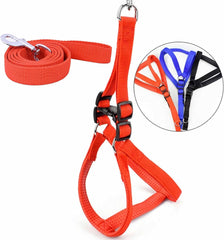 1 Set XXL Dog Harness Leash Adjustable Cushion Padded Lead Vest Hold Heavy Duty