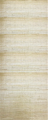 CONCORD WALLCOVERINGS ™ Display Sample, Grasscloth Texture Wallpaper – Cream Roll, Durable Vinyl Wall Covering, Natural Look, 7" x10", Elegant and Versatile Design