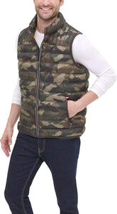 Tommy Hilfiger mens Lightweight Packable Puffer Vest Jacket (Standard and Big & Tall)