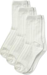 Jefferies Socks Boys 2-7 Rib Crew 3 Pair Pack
