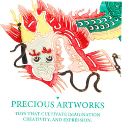 Chinese Shadow Puppetry Toy Craft Kit Engaging Hand Puppets for Adults Traditional Dance Props for Creative Play for Early Education