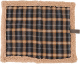 Self Warming Pet Pad, Soft Plush Washable Self Heating Cat Dog Mat, Double Sided Lambswool and Aluminum Film for Heat Retention, Comfortable Crate Bed for Dogs