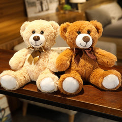 Teddy Bear Plush Cute Stuffed Animal Toys Pillow Bear Doll Gift for Kids Boys Girls Birthday Christmas Valentine's Day (13.7In/35CM, Blue)