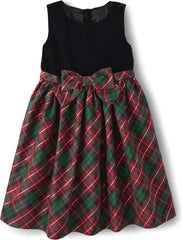 Gymboree,and Toddler Sleeveless Dressy Dresses,Royal Plaid,6