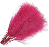 50Pcs Artificial Floral Arrangement Decor Realistic Simulation Plants with Fluffy Texture Flexible Cloth Material Random Colors for Wedding Home Garden Centerpieces Random Color