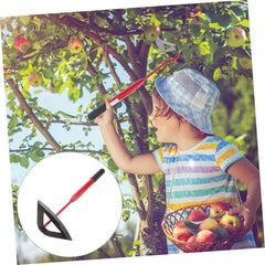 Happyyami Garden Hand Hoe Weeding Hoe Long Handle Sickle Garden Tool Manual Weeding Tools for Gardening