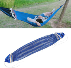 Nylon Hammock Swing Sturdy Stability Comfort for Garden Camping