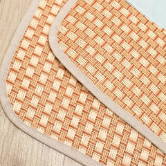 Cooling Mat Pad for Dogs Cats Dog Cooling Pad Dog Sleeping Bed Pet Cat Cooling Cushion for Indoor Seat Travel Bed Kennel, Pink, L