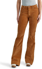 Wrangler Women's Retro High Rise Bailey Bootcut Dark Wash Trouser Jeans Sara