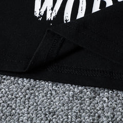 Summer Toddler Boys Girls Short Sleeve Independence Day 4 of July Letter Prints T Shirt Tops Boys Long Sleeve