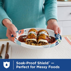 Dixie Large Paper Plates, 10 Inch, 26 Count, 2X Stronger, Microwave-Safe, Soak-Proof, Cut Resistant, Disposable Plates For Everyday Breakfast, Lunch, & Dinner Meals