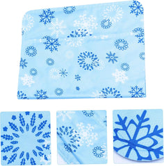 POPETPOP Summer Pet Cooling Bed Dog Cats Heat Dissipation Pad Cooling Sleeping Mat Original Printing Design Multi-Functional Mat