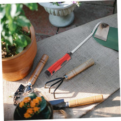Toyvian Weeding Hoe Gardening Hand Tool Landscaping Hoe Easy to Use for Digging Loosening Soil