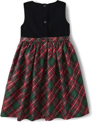 Gymboree,and Toddler Sleeveless Dressy Dresses,Royal Plaid,6
