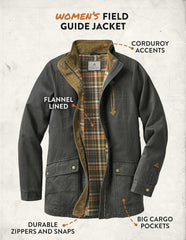 Legendary Whitetails Women's Shirt Jacket Long Sleeve Flannel Lined