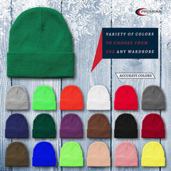 Premium Wear Beanie Hat | Fashion Skully Cap for Men & Women with Soft Acrylic Poly Fabric