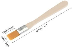 10Pcs Paint Brush 5 Inch Trim Painting Tool Soft Bristle with Wood Handle Small Paint Brushes for Walls,Touch Up,Fences, Edge Painting Tool,Paint Application Tools,Household Bristle Paint Brushes