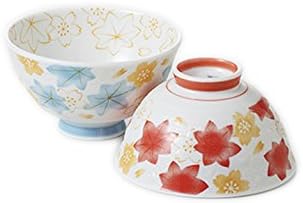 Hiromi Ichida 73130 Raku-Raku Unishiki Rice Bowl Pair