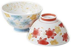 Hiromi Ichida 73130 Raku-Raku Unishiki Rice Bowl Pair