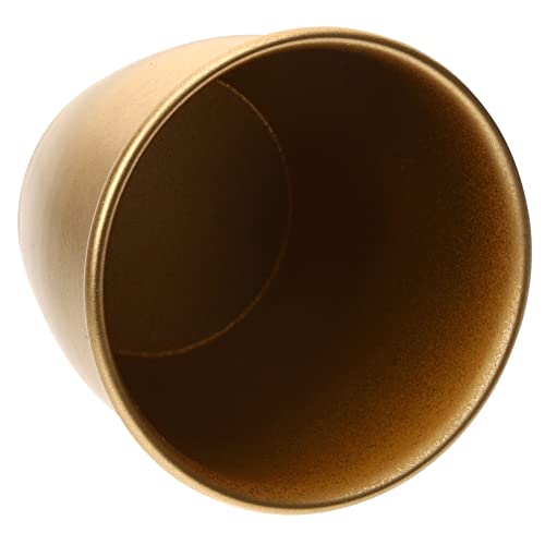 Metal Planter Decorative Flower Pot for Large Modern Decor for Garden Home Office