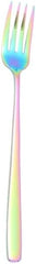 Unomor Colorful Stainless Steel Dinner Forks Premium Western Food Forks for Home Kitchen Restaurant Dishwasher Safe Smooth Mirror Finish Elegant Design