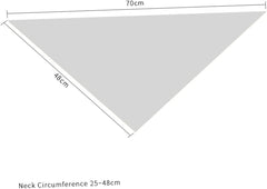 KESYOO 1pc Footprint Pattern Pet Bandana Triangle Dog Scarf for Occasions Washable and Pet Saliva Towel Great for Dressing up Your Furry Friend