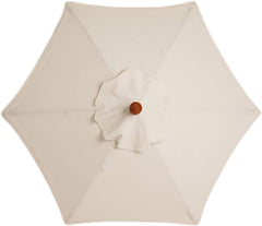 Patio Umbrella 10ft Replacement Canopy Outdoor Table Market Yard Umbrella Replacement Top Cover with 6 Ribs Outdoor Table Umbrella Replacement Top Fit Outdoor(green)