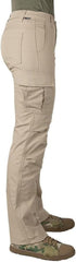 LAPG Women's Gear Stretch Tactical Pants, Low Rise, Slim Fit, 7-Pocket Durable Flex Cargo Outdoor, Hiking & Work Pants