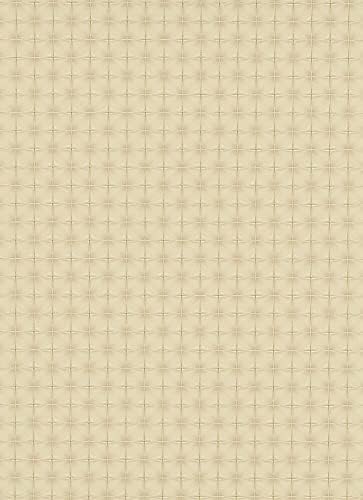 CONCORD WALLCOVERINGS ™ One-Seven-Five, Lavish Futuristic Harmonious Light Brown Wallpaper Sample