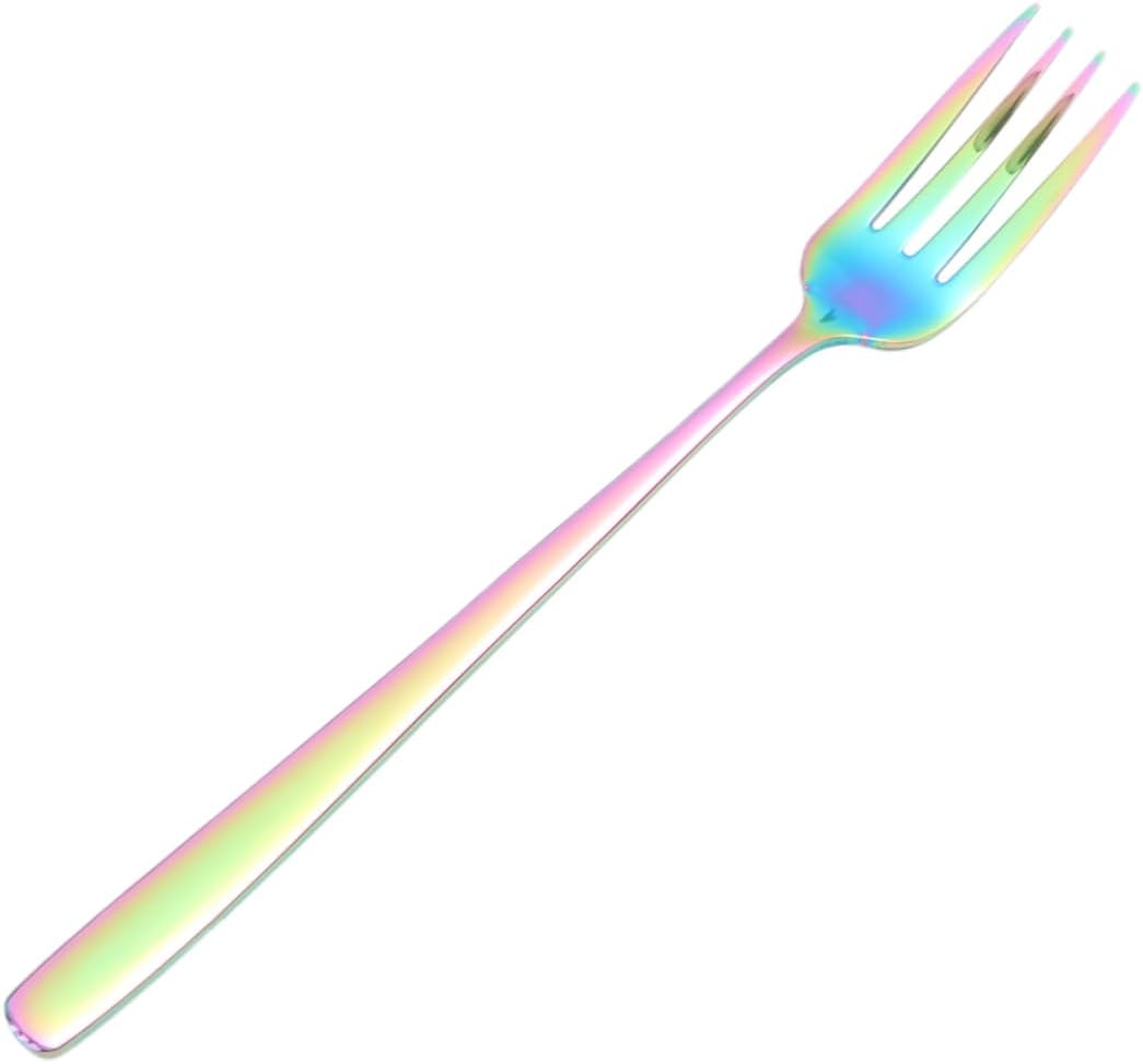 Western Style Forks Stainless Steel Dinner Forks Elegant Tableware for Kitchen