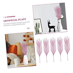 CANIGHT 50Pcs Artificial Plants Flexible Lifelike Outdoor Decor for Garden Home Wedding Bouquet Material Random Color Random Color