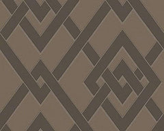 CONCORD WALLCOVERINGS ™ Metropolis, Urban Graphic Stripes Floral Textured Plain Gray Wallpaper, Sample 7" x 10"