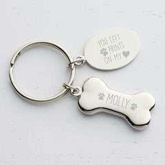 Personalization Universe Dog Memorial Personalized Keychain