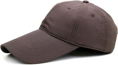 4.3" Long Bill Baseball Cap,Oversize Unstructured Quick-Drying Dad Running Hat