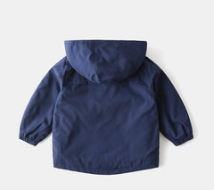 Meufam Toddler Baby Boys Girls Hooded Sweatshirt Jacket Long Sleeve Windproof Coats Zip Up Windbreaker Outerwear