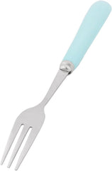 Ceramic Handle Household Tableware Flower Printed Salad Dessert Food Dinner Cutlery Fork (id: d9d 5eb c7d e27 5e9