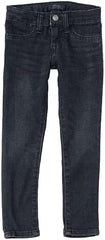 POLO RALPH LAUREN Girls Aubrie Knit Denim Leggings, Lucey Wash, 5
