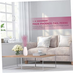 CANIGHT 50Pcs Artificial Plants Flexible Lifelike Outdoor Decor for Garden Home Wedding Bouquet Material Random Color Random Color