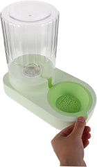 Gravity Pet Water Dispenser: Cat Dog Automatic Waterer Feeder 2.2l Large Capacity Water Feeding Fountain for Small Medium Large-Sized Pets